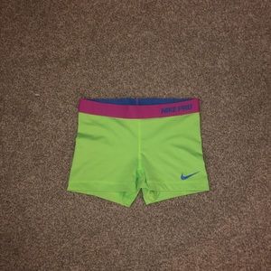 Nike spandex shorts